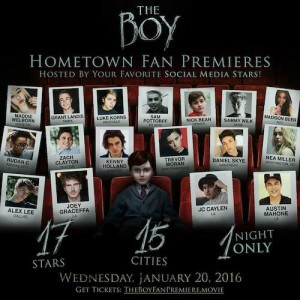 The Boy - Fan Premiere With LiveShot